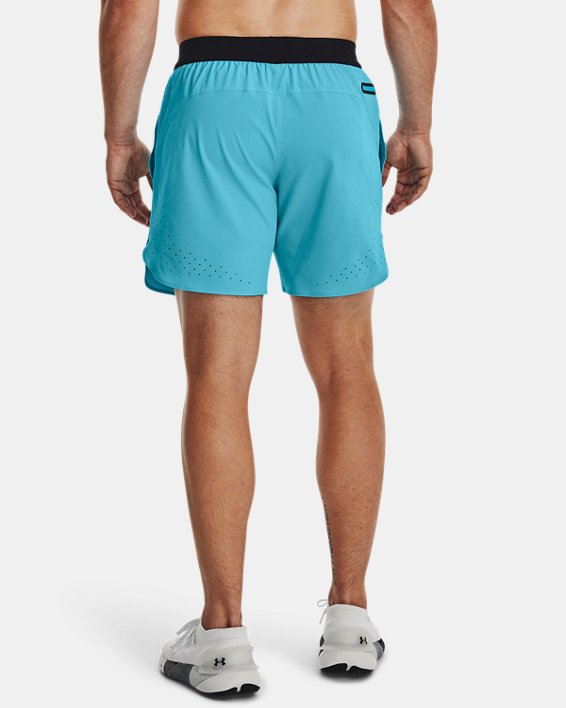 Men's UA Peak Woven Shorts, Blue, pdpMainDesktop image number 1